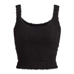 skims nwt cozy knit tank in black